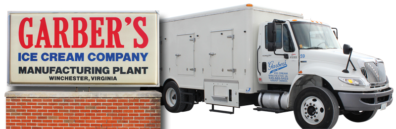 Garber's sign and delivery truck